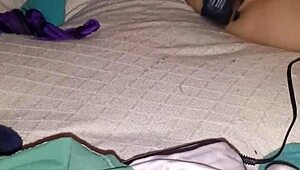 She says, 'this rabbit toy vibrates amazingly on my hairy pussy'