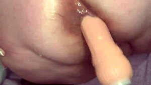 Ass Stretching 101: Amateur Brunette's First Time Homemade Anal With Machine