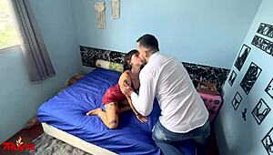 The cuckold, the whore, and the fat brocha indulge in taboo amateur fun with teens and doggystyle