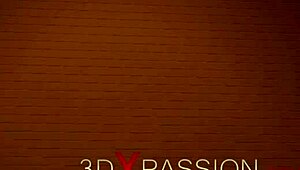 Blonde Lesbian In Restraints Experiences Intense Action