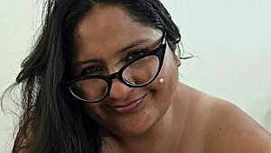 bbw cum slut drains small 18+ penis, swallows load. 😋