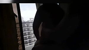 Beautiful Wife with Big Tits Gets Hard Fucked by Delivery Boy