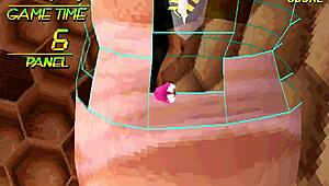 Dancing eyes 3d puzzle game from namco