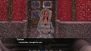 I love this Christmas blowjob with the blonde and brunette beauties