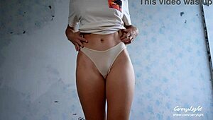 step mom catches step son jerking off and helps him finish quick