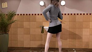 Fashion business in 3d anime