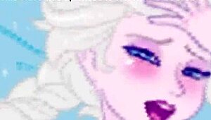 Beautiful lesbian artwork set to music