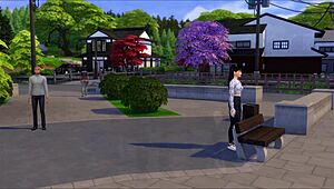 New Girlfriend of Grandpa Gets Fucked Hard in Interracial Cartoon Doggystyle