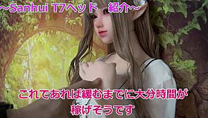 old friend young fuck doll girlfriend toys with creampie