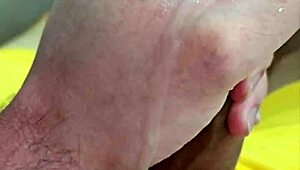 Brazilian Twink Cums Hard in Homemade Action.