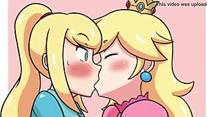 Beautiful lesbian artwork set to music