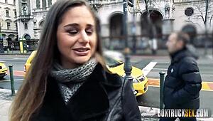 Cathy Heaven Gets A Massage That Leads To Squirting All Over The Public Sex Truck