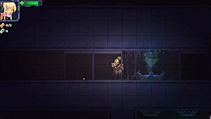 In Zetria's hentai game episode 3, a sci-fi blonde slut enjoys consensual encounters with alien monsters, featuring big tits and creampies.