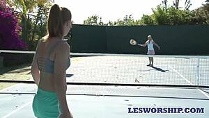 Milf Sarah Vandella Seduced By Lesbian Teen In Hot Tub With Big Tits