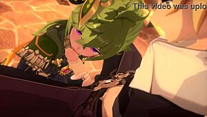 garden collei genshin impact hentai scene