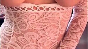 Amateurs play a sexchallenge involving flashing and naughty snaps.