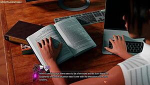 lara croft caught masturbating with shower head?