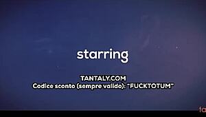 italian amateur casting with arthemisia, total newbie, strapon play with daisy and britney