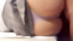 Young 18-Year-Old Student With Beautiful Ass