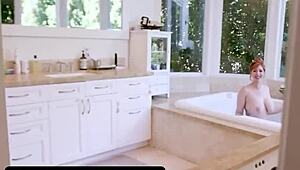 Step-Mom’s Gigantic Tits Keep Falling Out in PervMom POV