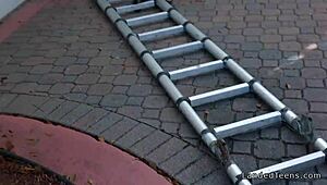 Stranded Teen 18+ Bangs Monster Cock In Exbf's House With Hardcore Cowgirl Fucking!