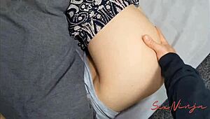 My step-mom is practically blind without her glasses.