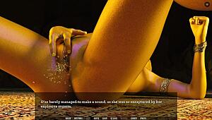 tales from unending void 11- alien chick fingers herself for my rod! 😜