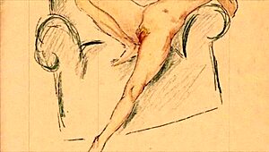 Vintage Erotic Anime Sketches