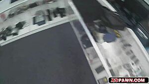 Sweet hottie Carley loves fucking that huge cock with her big tits bouncing 😍