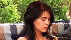 18 Years Petite Teen Relaxing After School Hours