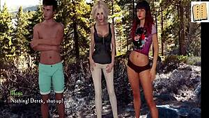 being a dik chick route 45 has sexy time with maya fingering her shaved pussy