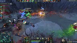 Group stage of The International 8 Dota 2: Liquid vs fnatic 39-1 victory