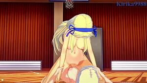 Katsuragi, Hikage, Yomi's Futanari Creampie Action! Intense Hentai Fun!
