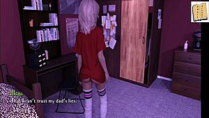 being a dik chick route 45 has sexy time with maya fingering her shaved pussy