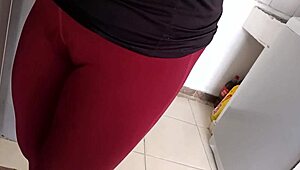 valery, my latina wife, loves cock and cum in the kitchen every day