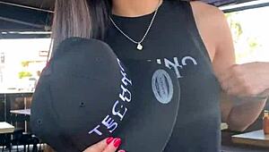 full scene with big tits petite teen eliza ibarra getting her wet pussy pounded on instagram