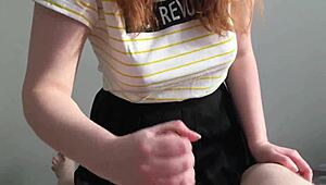 Stepdaughter Snuck In to Ride Me After Lessons 😏