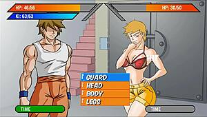 Hentai and anime featuring Android 18 and Ranfan in 3D