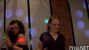 Just saw sexy party sex turn into wild hardcore fucking.