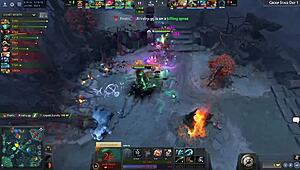 Group stage of The International 8 Dota 2: Liquid vs fnatic 39-1 victory