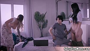 yo, it’s free use pussy day, no taboo here, banging stepsis and stepmom today!