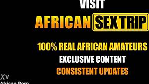 Petite African girl gets her pussy smashed hardcore