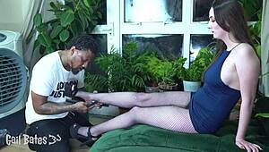 hotwife sucks big black dick before fucking