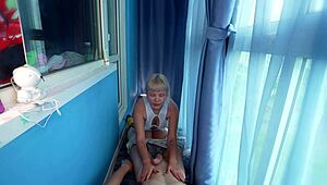 Alternative couple’s homemade porn video with long nails and piercings