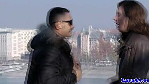 Mature Euro Slut Picks Up Stranger For Hard Fucking