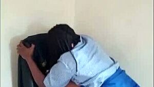 damn! caught in the act - principal bangs college student with big ass