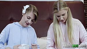 harlowe west and dakota burns, are you ready for this big ass threesome with your stepsister?