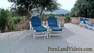 Blonde Girls Emotionally Play with Big Cock and Strapon