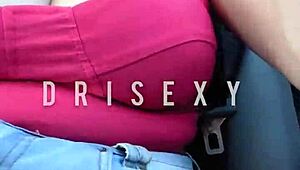 Dri Sexy Says, Playing With My Pussy In The App Driver's Car