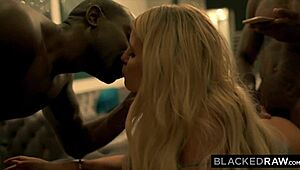 Blacked Raw Insatiable Threesome Compilation with Monster Black Cocks! Who Can Resist This?